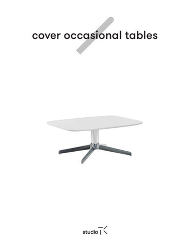 COVER OCCASIONAL TABLES SELL SHEET