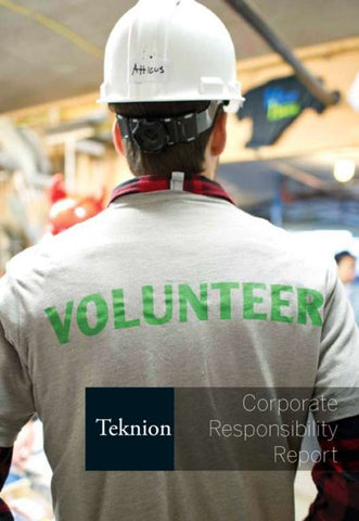 CORPORATE RESPONSIBILITY REPORT