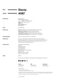 DIGITAL DECOY SAMPLE CARD