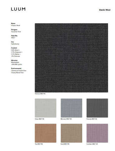 ELASTIC WOOL SAMPLE CARD