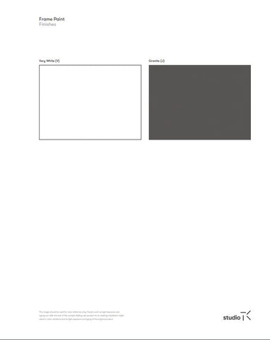 FRAME PAINT-STUDIO TK FINISH CARD