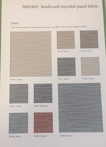 BOULEVARD-LINEA SAMPLE CARD