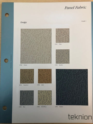 BOULEVARD LOOPY SAMPLE CARD