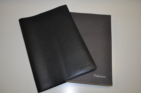 BRANDED LEATHERBOUND NOTEBOOK 6.5X9.5