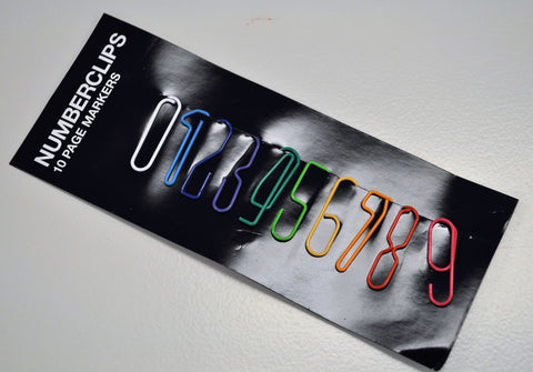 NUMBER PAPER CLIPS (NOT BRANDED)