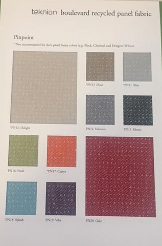 BOULEVARD-PINPOINT SAMPLE CARD