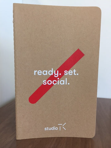 BRANDED NOTEBOOK-READY.SET.SOCIAL-STUDIO TK