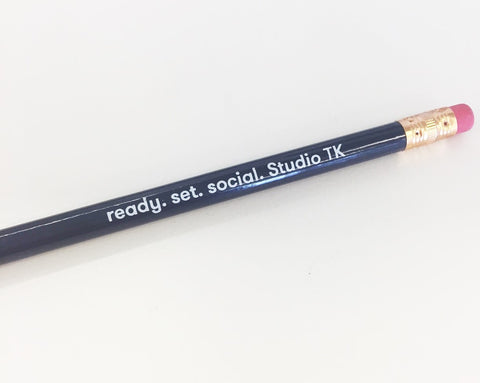 STUDIO TK BRANDED PENCIL, NAVY
