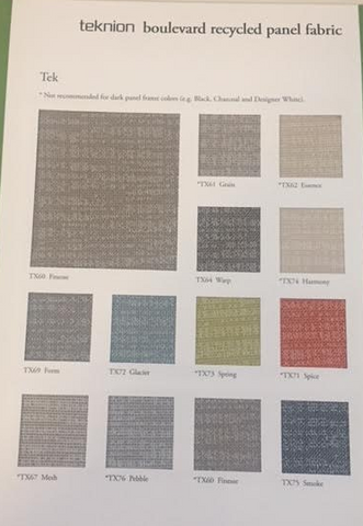 BOULEVARD-TEK SAMPLE CARD