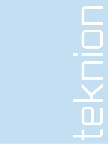 TEKNION PRESENTATION FOLDER - BLUE
