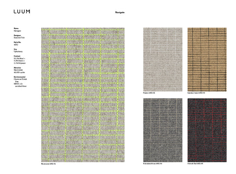 NAVIGATE SAMPLE CARD