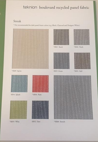 BOULEVARD-STREAK SAMPLE CARD