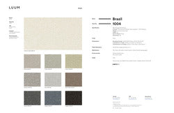 BRAZIL SAMPLE CARD