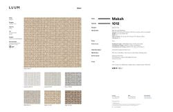 MAKAH SAMPLE CARD