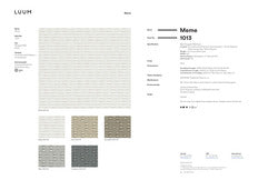 MARL CLOTH SAMPLE CARD