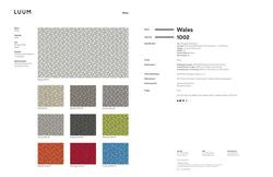 WALES SAMPLE CARD