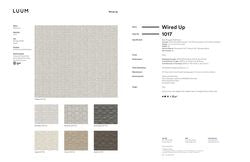 WIRED UP SAMPLE CARD